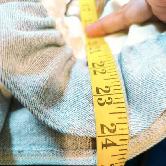 The Limited Upcycled Girls Denim & Cotton Skirt Horse Print Ruffle Hem Size 12 - Picture 11 of 11